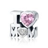 Charm Eu amo mamãe life Pandora - SCC579 Charm Eu amo mamãe life Pandora - SCC579