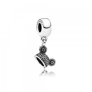 Pingente Pandora de prata Disney, Mickey Mouse "Chapéu de Orelha de Mickey" Pingente Pandora de prata Disney, Mickey Mouse "Chapéu de Orelha de Mickey"