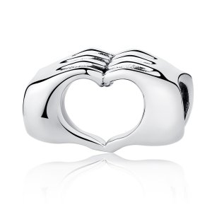 Charm Mãos com amor life Pandora - SCC125