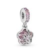 Charm Pendente Flor de Flor de Pêssego pavé Pandora - 798112NCCMX