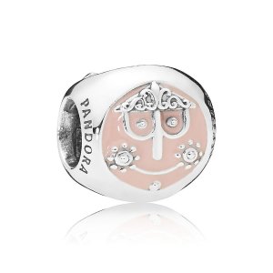 Charm berloques Pandora de prata é um mundo pequeno Charm berloques Pandora de prata é um mundo pequeno
