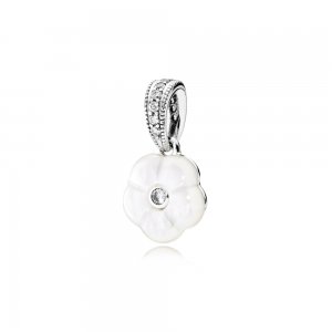 Charm Pendente PANDORA Flor Luminosa - 390386MOP Charm Pendente PANDORA Flor Luminosa - 390386MOP
