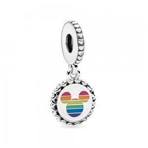 Charm Pendente Disney, Mickey Mouse Arco-íris Pandora - P400036052279 Charm Pendente Disney, Mickey Mouse Arco-íris Pandora - P400036052279