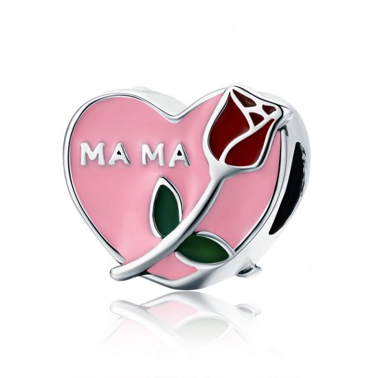 Charm Confissão de amor maternal estilo Pandora - SCC652  Clique na imagem para fechar