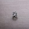 Charm PANDORA de Prata Amor Perfeito com Zircônia Cúbica Rosa - 790861TCZ
