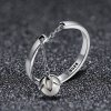 Anel Lágrimas de flores estilo Pandora - SCR165