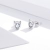 Brincos Petit Gato fofo estilo Pandora - SCE899