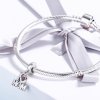 Charm Pendente Eu amo mamãe estilo Pandora - SCC420