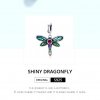 Charm Pendente Libélula brilhante estilo Pandora - SCC1706