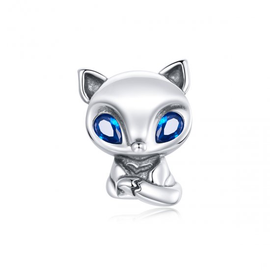 Charm Lively Little Fox estilo Pandora - SCC1808  Clique na imagem para fechar