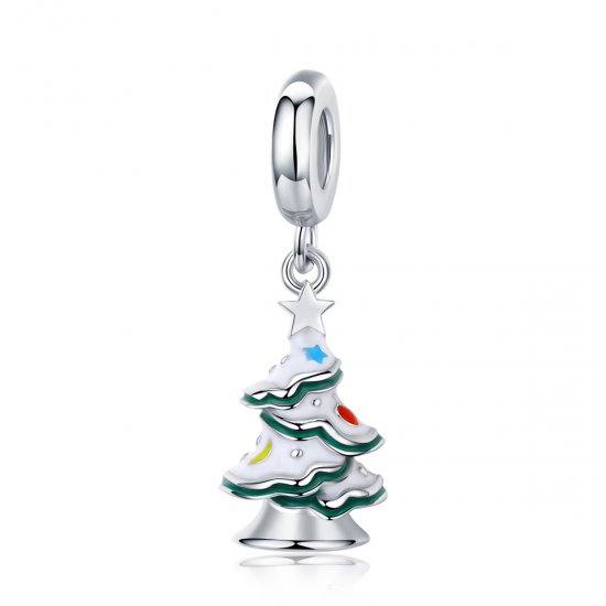Charm Pendente Arvore de natal estilo Pandora - SCC1356  Clique na imagem para fechar