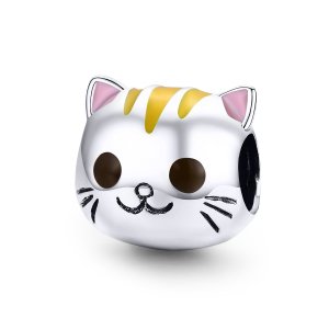 Charm Gatinha feliz life Pandora - SCC1142 Charm Gatinha feliz life Pandora - SCC1142