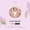 Charm Sorriso da sorte estilo Pandora Rosa - SCC1787