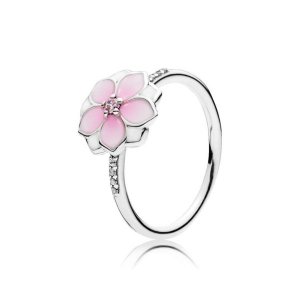 Anel PANDORA Flor de Magnólia - 191026PCZ Anel PANDORA Flor de Magnólia - 191026PCZ
