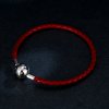 Pulseira de couro vermelho Pandora - BSB042