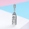 Charm Pendente Big Ben da Grã-Bretanha estilo Pandora - SCC868