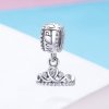 Charm Pendente Coroa de princesa estilo Pandora - SCC739