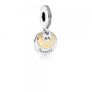 Pingente PANDORA "Você & Eu para Sempre" - 791979CZ Pingente PANDORA "Você & Eu para Sempre" - 791979CZ