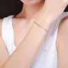 Pulseira Sussurro de estrela e lua estilo Pandora - SCB007