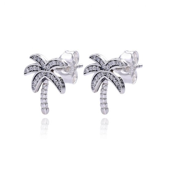 Brincos Petit Palmeira Pandora - PT00221  Clique na imagem para fechar