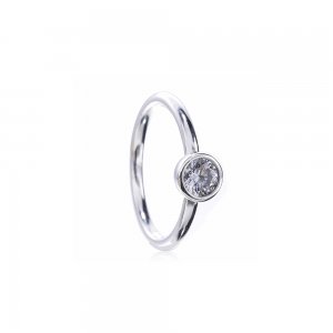 Anel PANDORA de prata Elegância Clássica