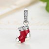 Charm Pendente Meias de natal estilo Pandora - SCC074