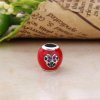 Charm berloques Pandora de prata Eu ♥ Minnie Mouse