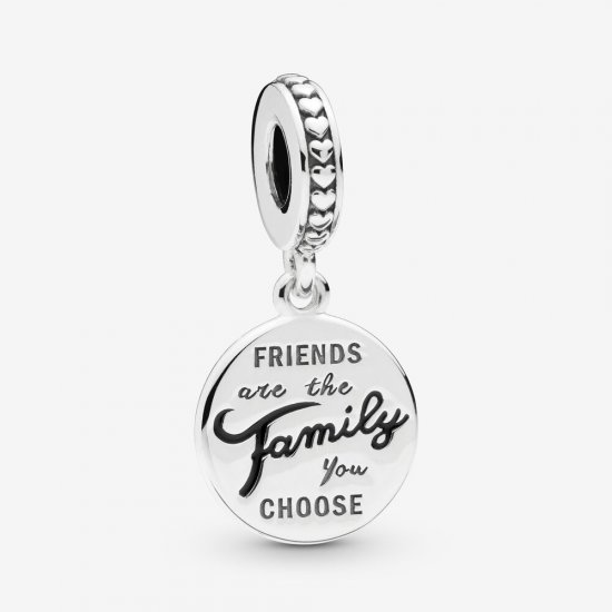 Charm Pendente Amigos São Como Família - 798124EN16  Clique na imagem para fechar