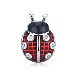 Charm Joaninha life Pandora - SCC1481 Charm Joaninha life Pandora - SCC1481