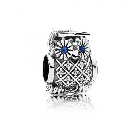 Charm berloques PANDORA Mestre Coruja - 791502NSB  Clique na imagem para fechar