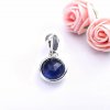 Charm Pendente PANDORA Gota de Cristal Azul Topázio Dezembro - 390396NLB