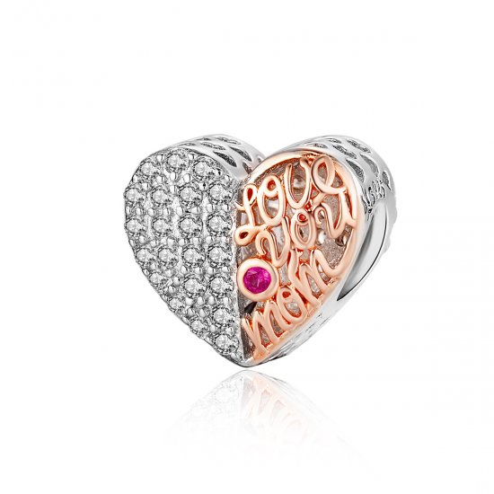 Charm Mamãe coração life Pandora - SCC1173  Clique na imagem para fechar