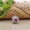 Charm PANDORA Pavê Coração Carinhoso - 791815CZS