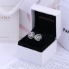 Brinco PANDORA Rosa Brilhante - 290575CZ