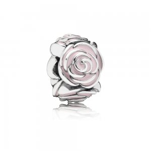 Charm Clipe PANDORA de Prata Esmaltado Jardim de Rosas - 791291EN40 Charm Clipe PANDORA de Prata Esmaltado Jardim de Rosas - 791291EN40