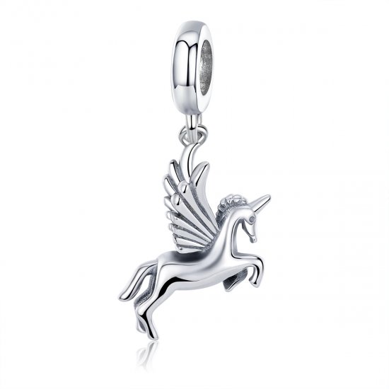 Charm Pendente Memória de Unicórnio estilo Pandora - SCC704  Clique na imagem para fechar