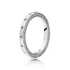 Anel PANDORA Signature Caminhos Brilhantes - 197437CZ