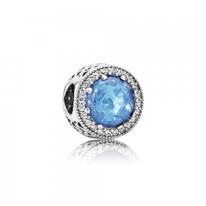Conta PANDORA Botão Azul - 791725NBS