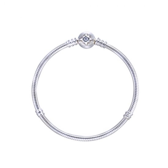 Pulseira Pandora de prata Estrela clássica  Clique na imagem para fechar