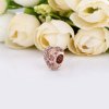 Charm Coração de Ladybird brilhante Pandora Rosa - 787894NPOMX