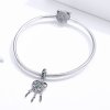Charm Pendente Coração da Árvore Familiar Openwork estilo Pandora - SCC1445