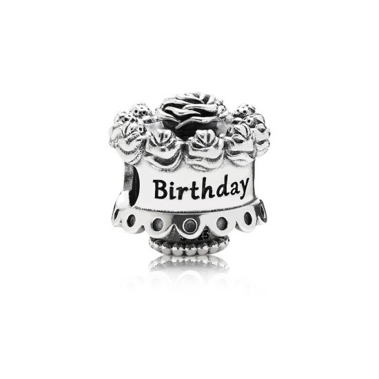 Charm PANDORA de Prata Feliz Aniversário - 791289  Clique na imagem para fechar