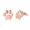 Brincos Petit Pata De Gato Fofinho estilo Pandora Rose - SCE407-3