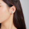 Brincos Petit Tartaruga marinha estilo Pandora - SCE1035