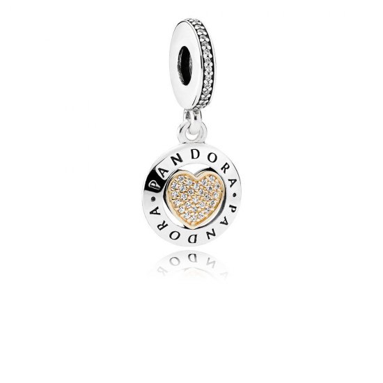Pingente Coração Brilho PANDORA - 792082CZ  Clique na imagem para fechar