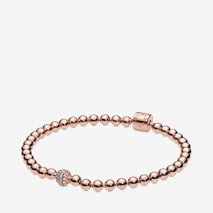 Bracelete Pandora Rose™ Esfera Brilhante - 588342CZ