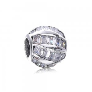 Charm berloques Pandora de prata Bola Espumante