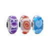 Charm berloques Pandora de prata Vidro Murano