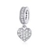 Charm Pendente Amor brilhante estilo Pandora - BSC211 Charm Pendente Amor brilhante estilo Pandora - BSC211