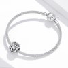 Charm Flores com orifícios, letra Y estilo Pandora - SCC1444-Y